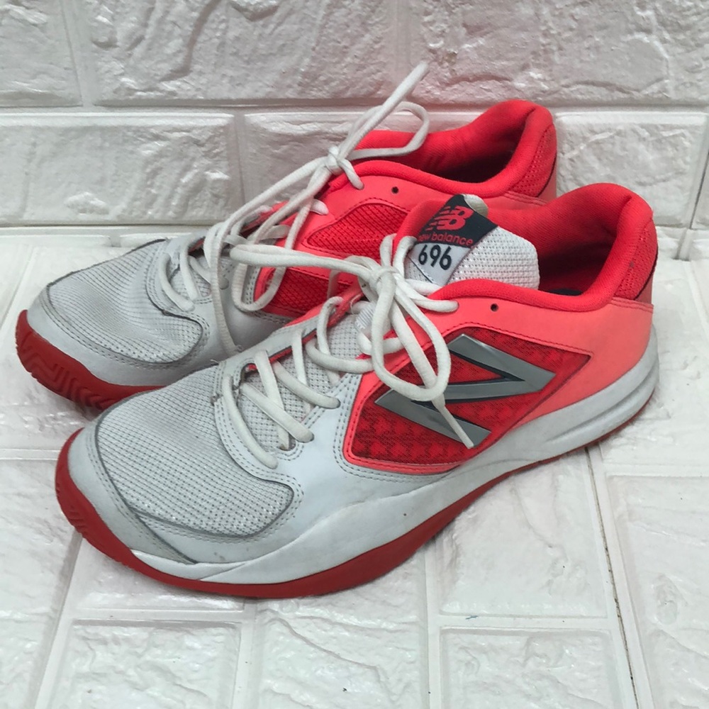 NB New Balance bright neon orange‎ women's sneakers size 11